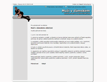 Tablet Screenshot of muzivdamskem.cz